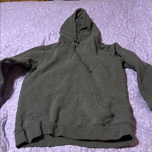 Champion Dark Gray Hoodie with Logo